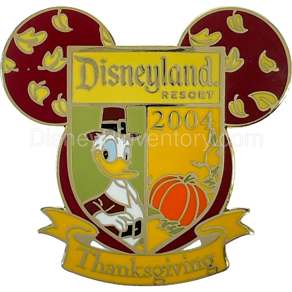 Disneyland Cast Exclusive Holiday Series - Thanksgiving 2004 - Pin 2165