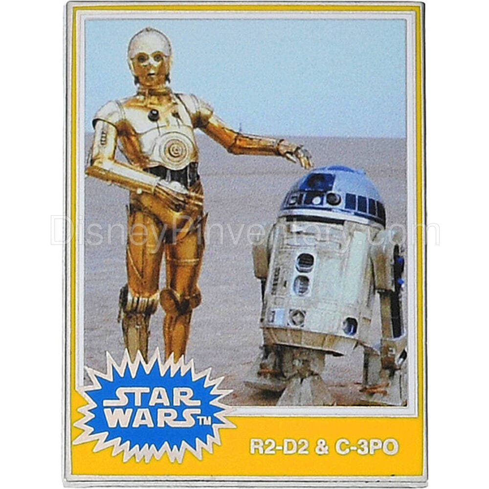 Star Wars Collector Cards Mystery Pin Collection - C-3PO & R2-D2 Pin - Pin 21650