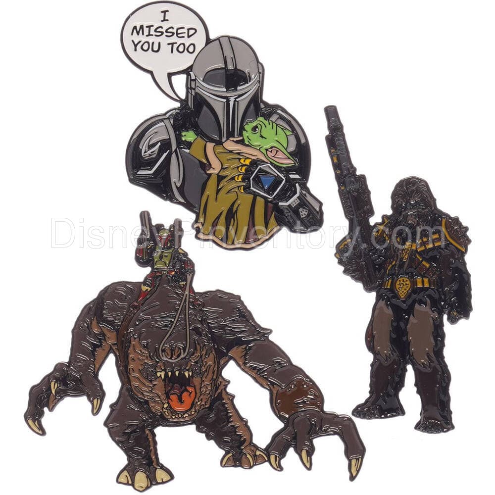 Star Wars: The Book of Boba Fett I Missed You Too Pin Set - SDCC 2022 - Pin 21670