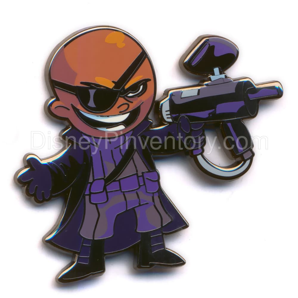 SDCC 2018: Marvel Mystery Pin Set - Nick Fury Pin - Pin 21877