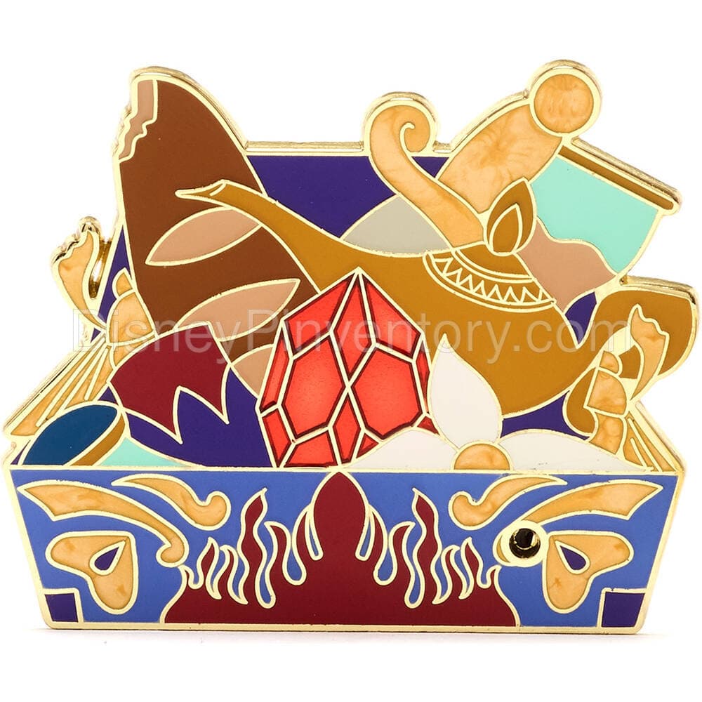 Character Gift Boxes - Aladdin - Gift Box Pin - Pin 21993