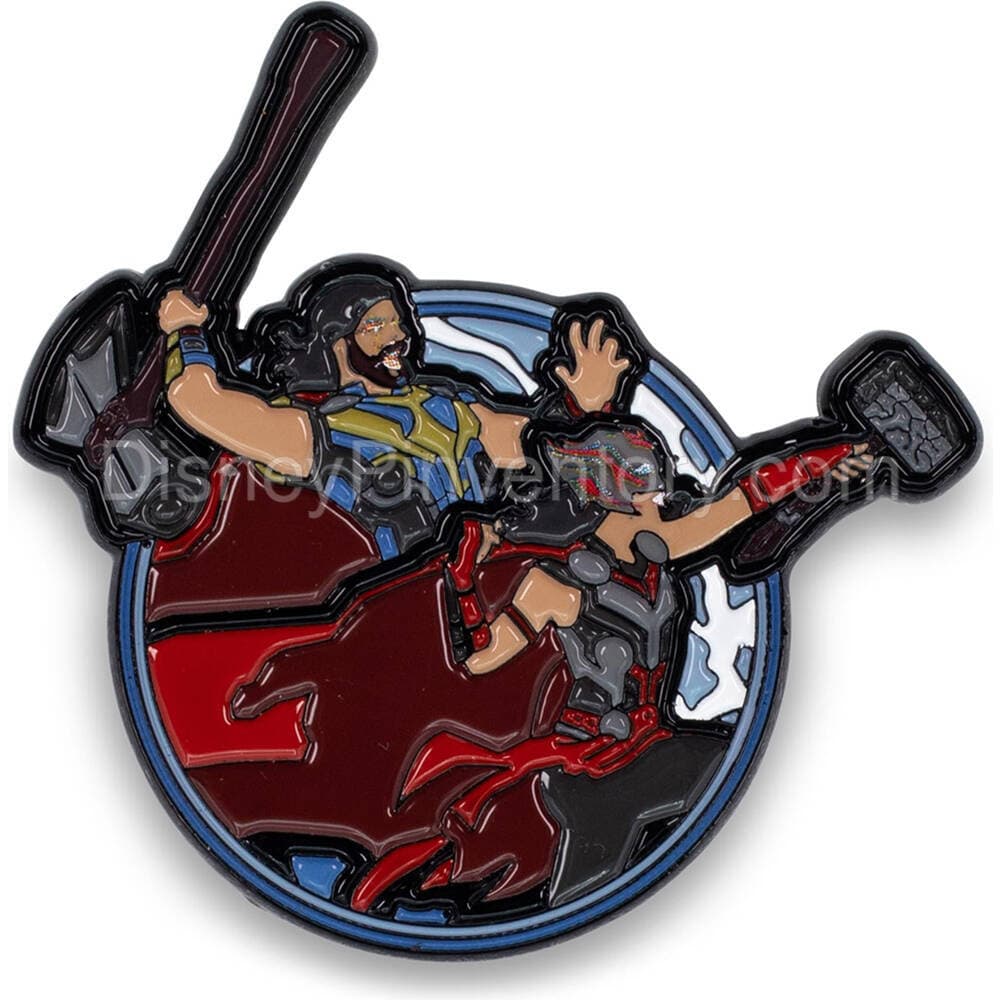 Marvel Thor: Love And Thunder Enamel Pin - Toynk Exclusive - Pin 22198