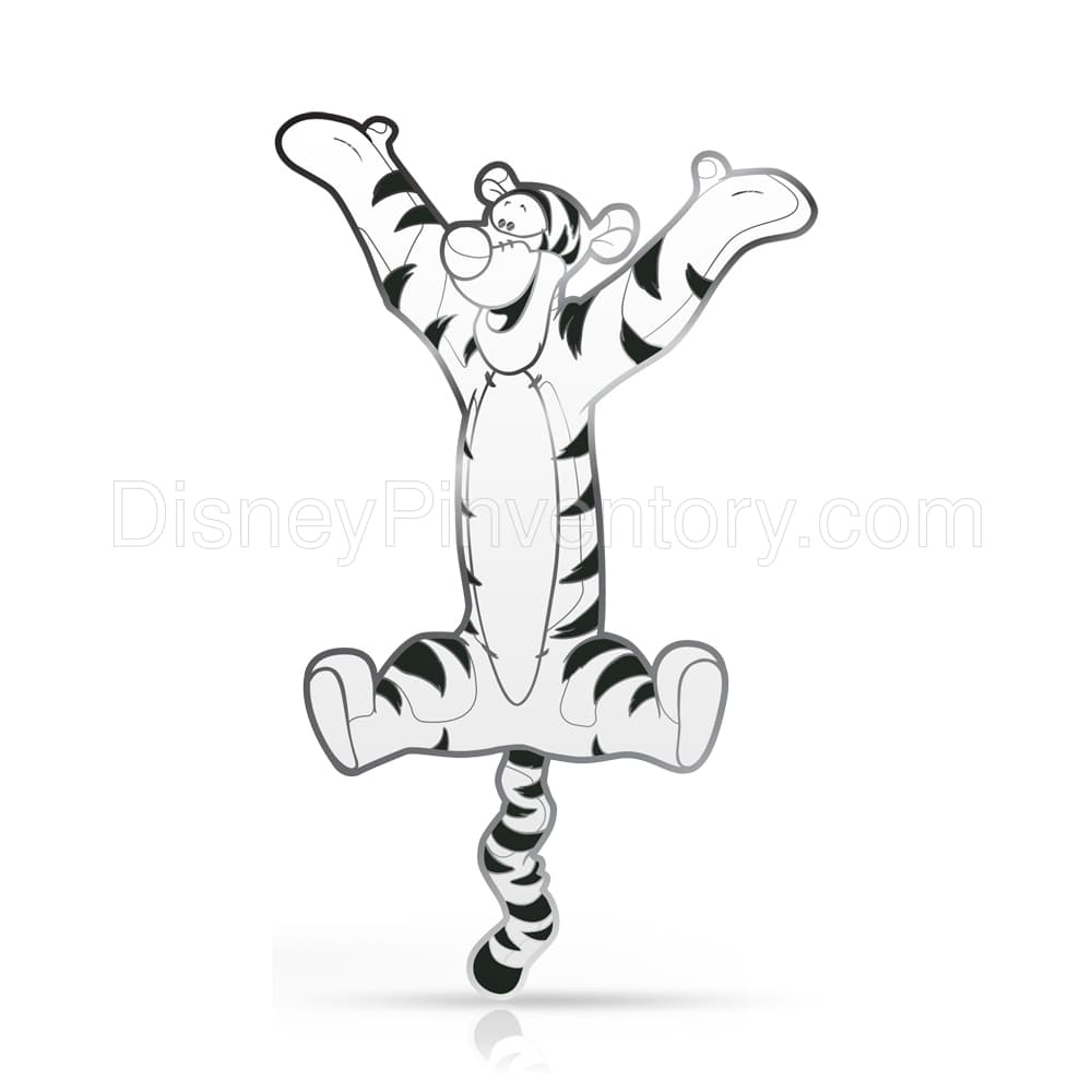 D23 Expo 2022: FiGPiN - Disney's Winnie the Pooh - Tigger (1101) - Pin 23103