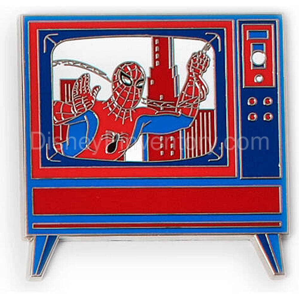 Spider-Man 60th Anniversary Mystery Pin Collection - Spider-Man on TV Pin - Pin 23183