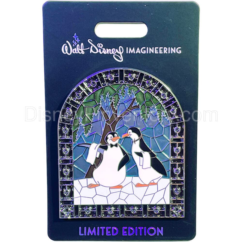D23 Expo: WDI Disney Birds - Mary Poppins Penguin Waiters Pin - Pin 23233