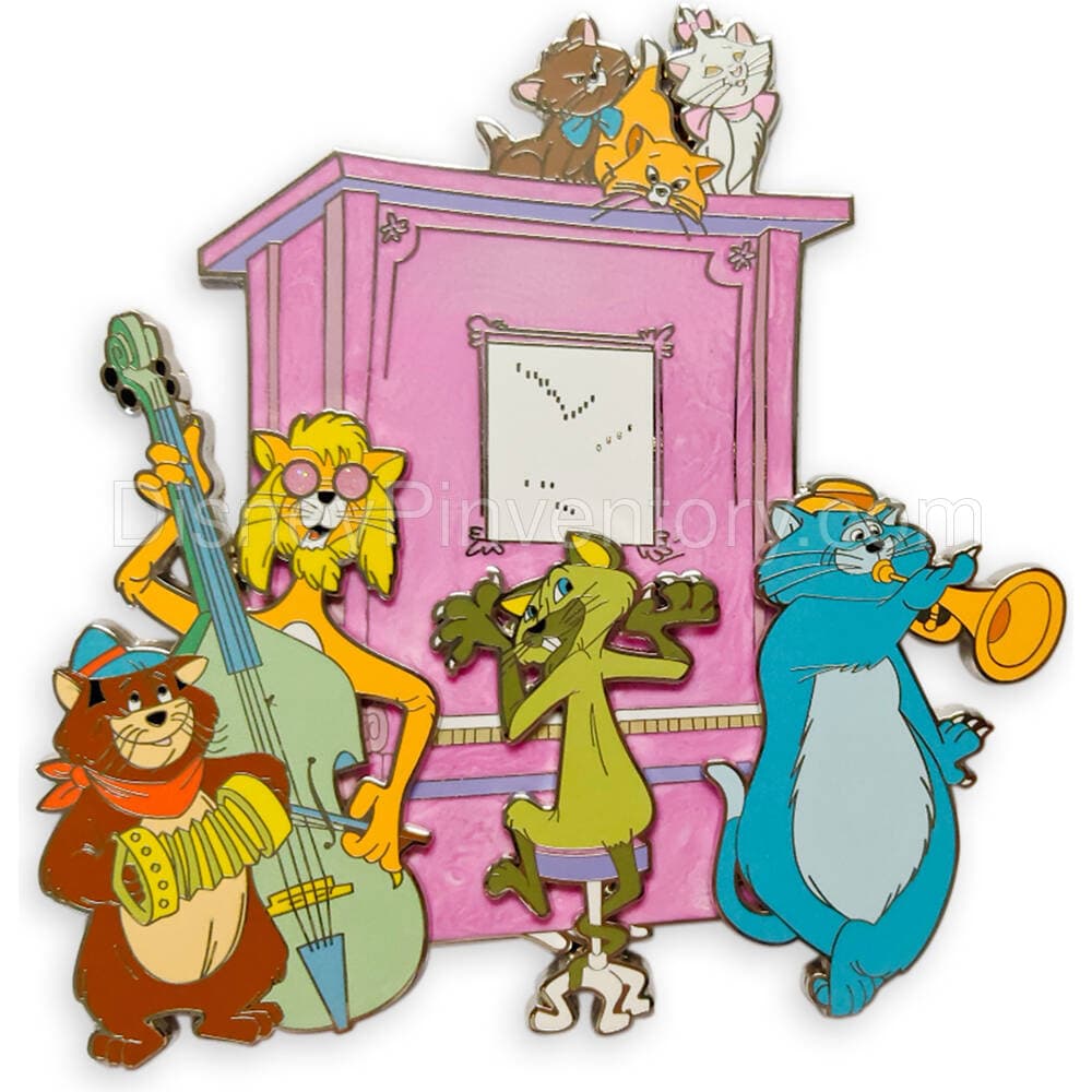 The Aristocats 50th Anniversary Jumbo Pin - Pin 23450