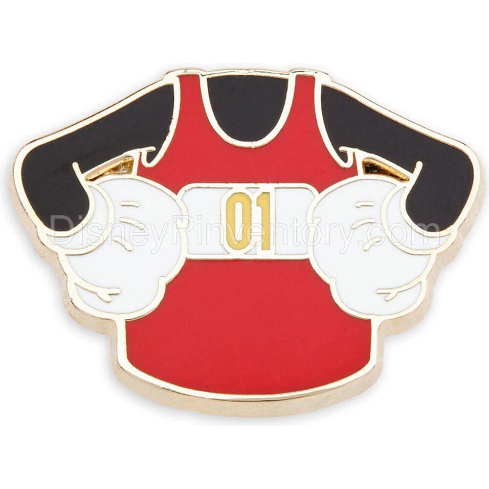 Mickey Mouse runDisney Pin Set - Mickey's Marathon Jersey Pin - Pin 23480