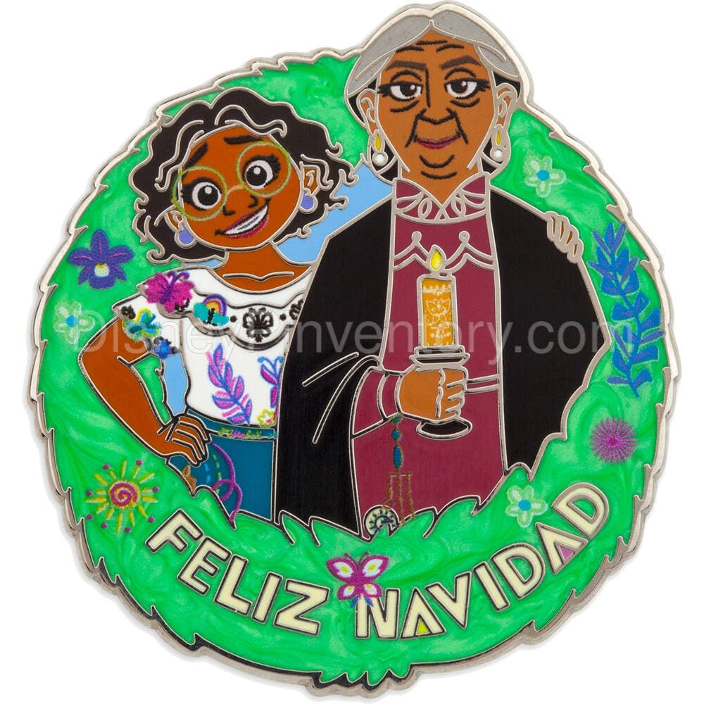 Maribel and Abuela Alma Madrigal Holiday Pin - Encanto - Pin 23595