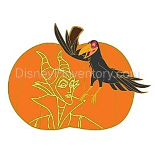 Villain Pumpkin Series - Maleficent & Diablo Pin - Pin 23866
