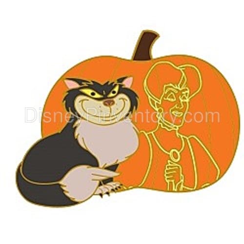 Villain Pumpkin Series - Lady Tremaine & Lucifer Pin - Pin 23867