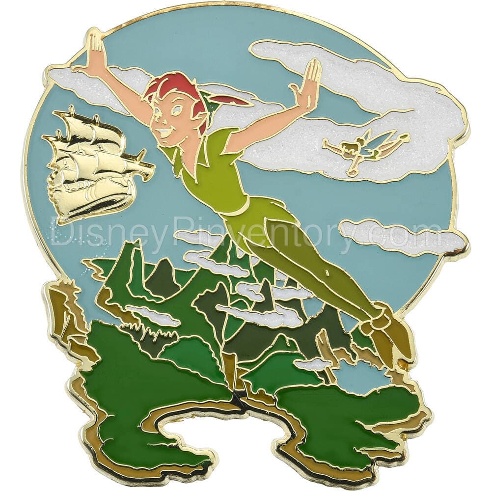 Peter Pan & Tinker Bell Neverland Pin - Pin 23927