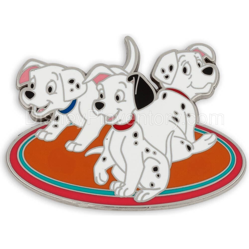 101 Dalmatians Hanging Ornament and Pin Mystery Gift Set - Dalmatian Puppy Pin - Pin 24086