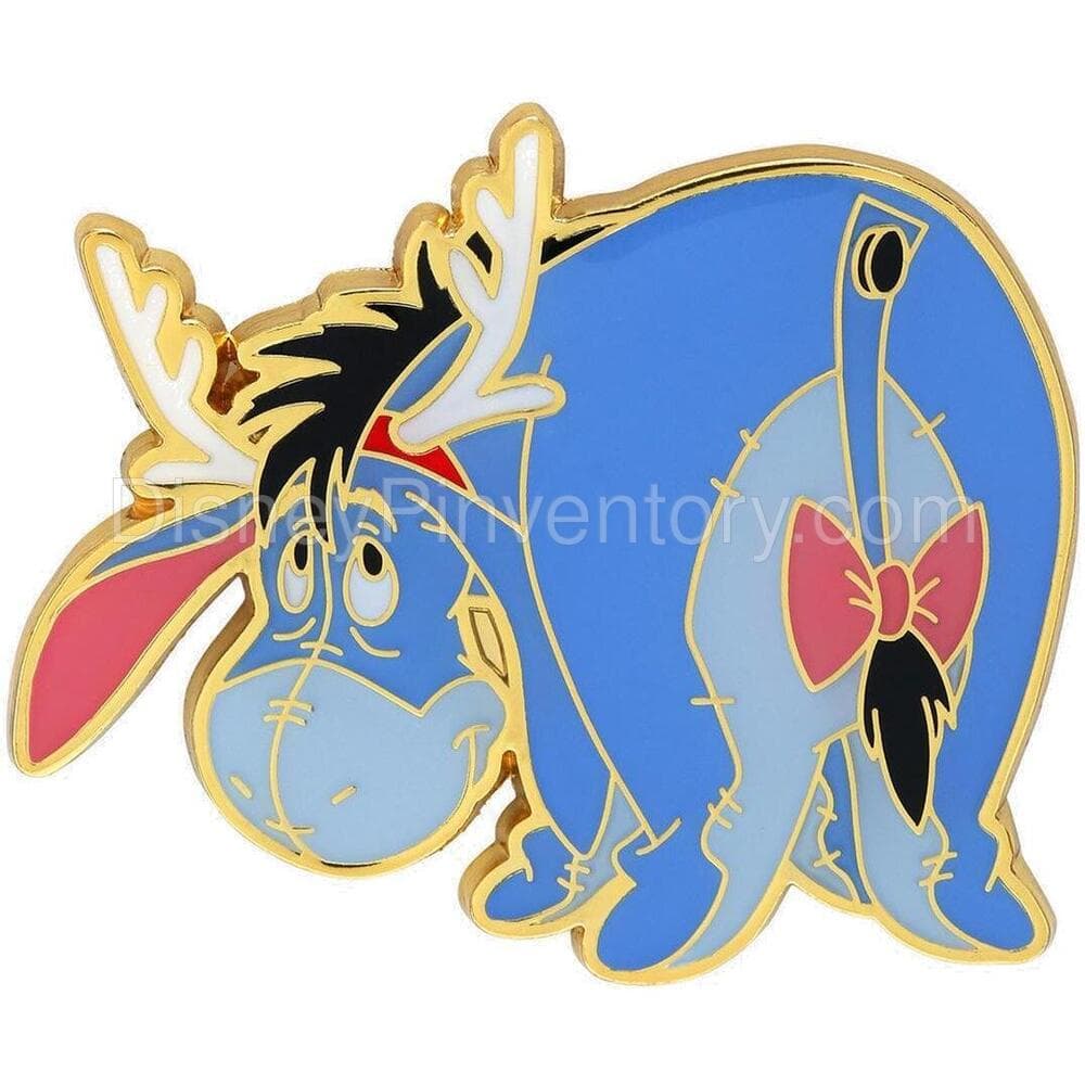 Loungefly Disney Winnie the Pooh Eeyore Reindeer Enamel Pin - BoxLunch Exclusive - Pin 24160