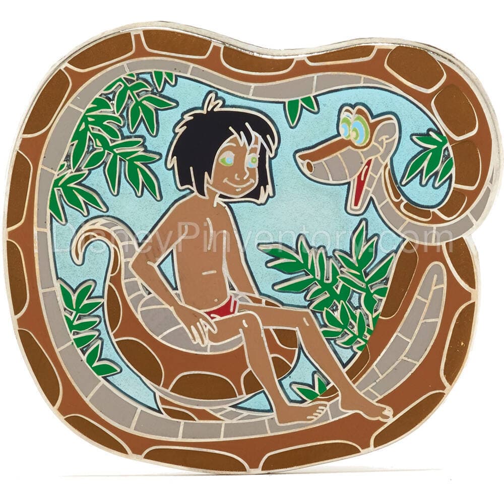 Jungle Book 55th Anniversary - Mowgli and Kaa Pin - Pin 24492