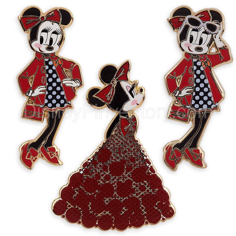 D23 Expo 2017: Minnie Mouse Signature Pin Set - Pin 24588