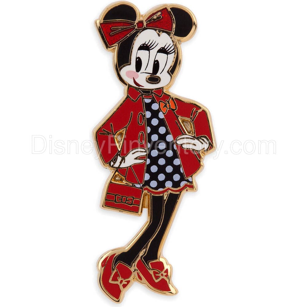 D23 Expo 2017: Minnie Mouse Signature Pin Set - Hands on Hips Pin - Pin 24589