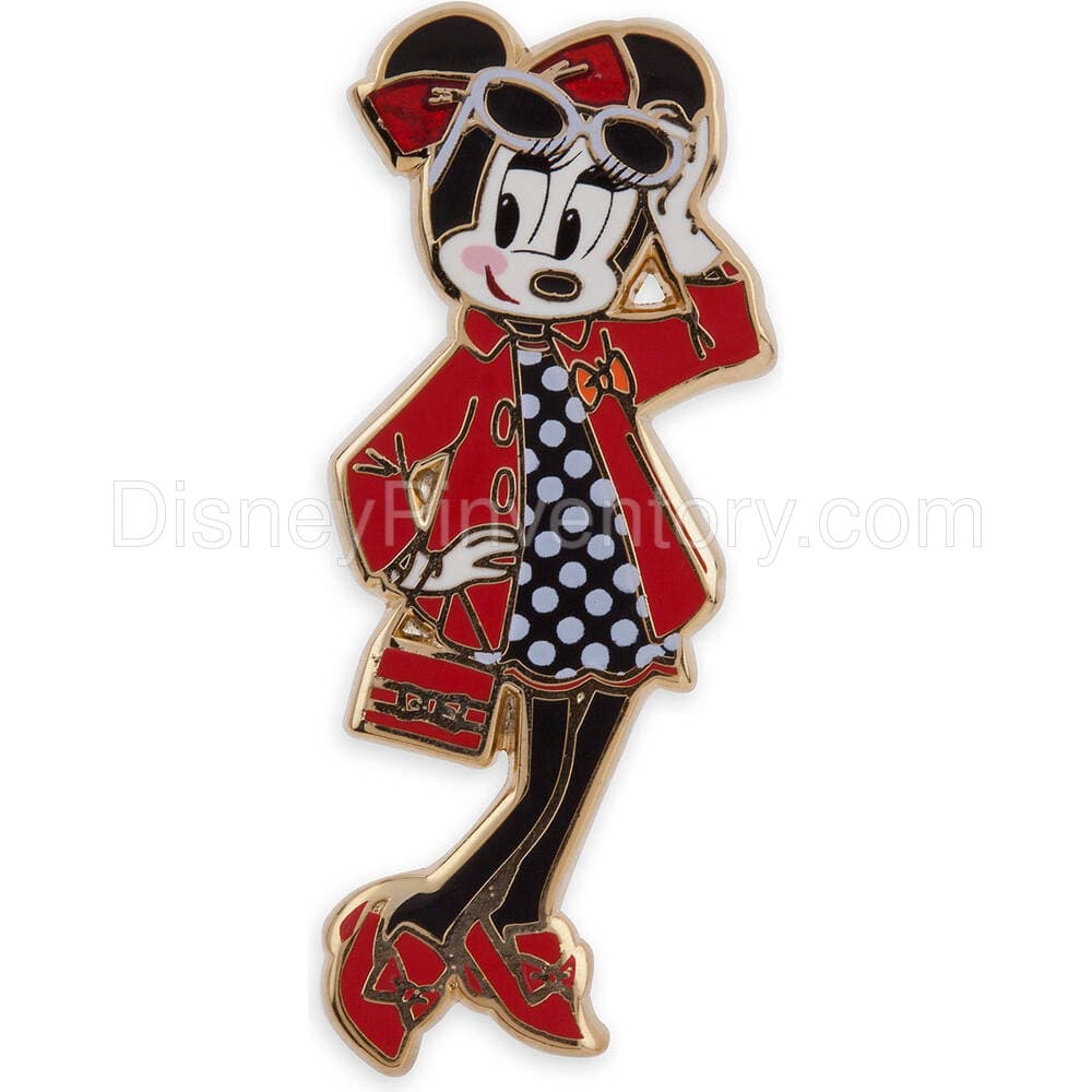 D23 Expo 2017: Minnie Mouse Signature Pin Set - Sunglasses Pin - Pin 24590