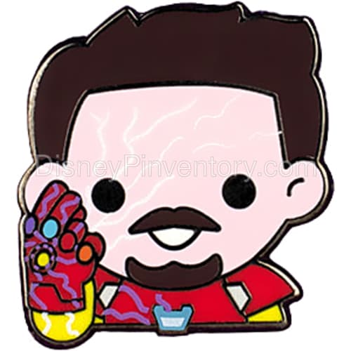 "I am Iron Man" Emoji Enamel Pin - Pin 24678