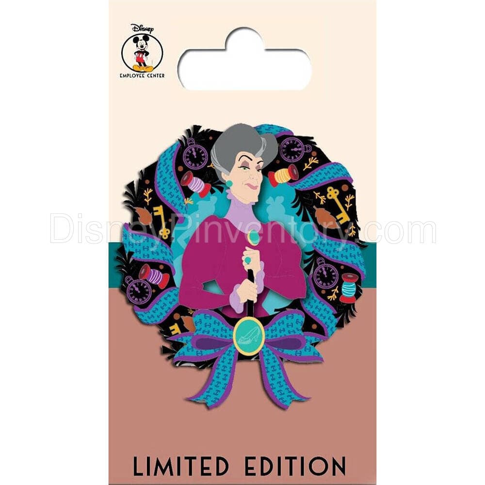 Halloween Wreaths #2 - Lady Tremaine - Disney Employee Center - Pin 24829