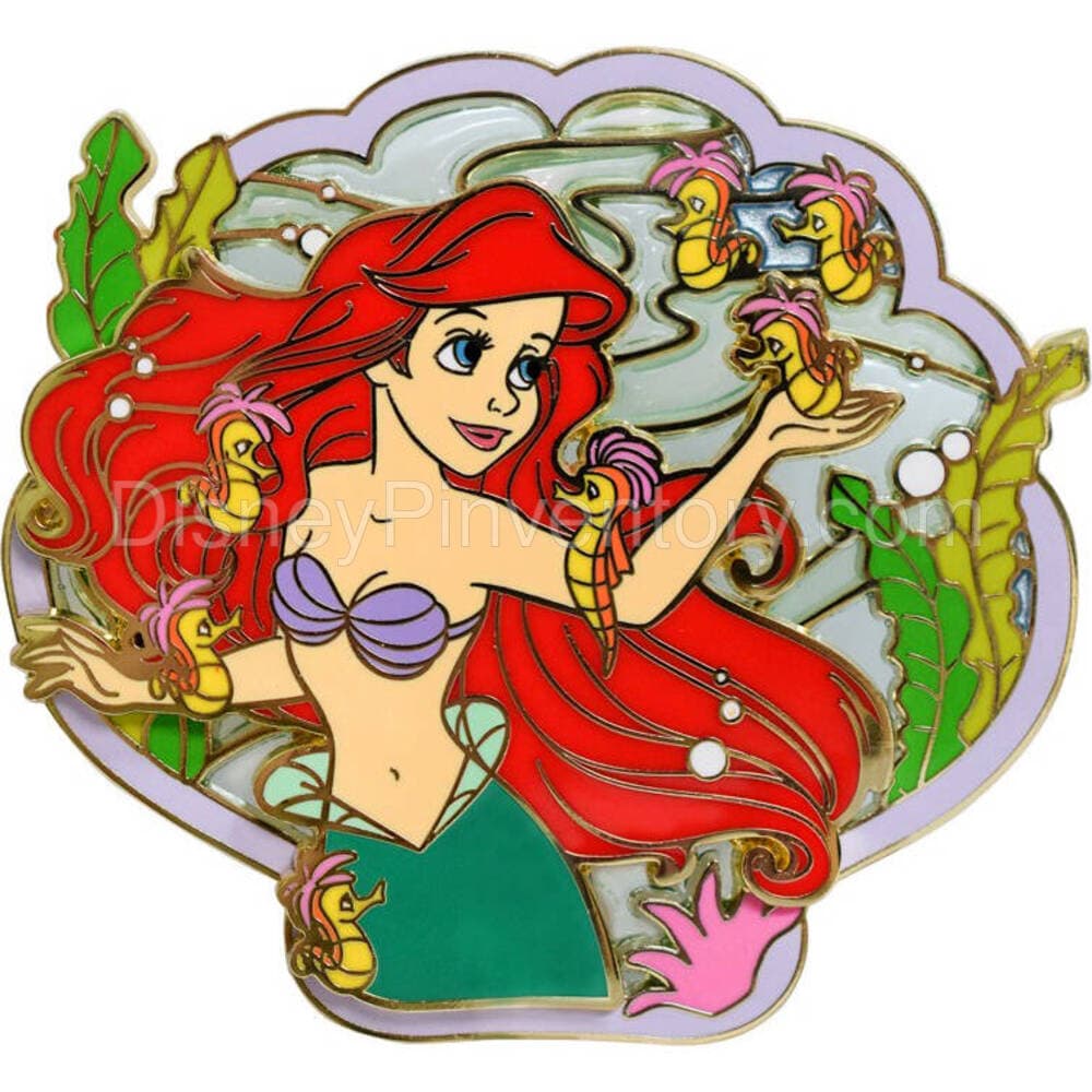 Ariel Seahorses Premier Series Pin - Disney Pins Blog Exclusive - Pin 24844