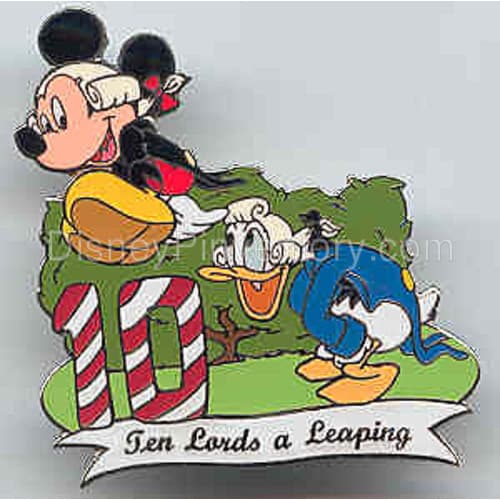 12 Days of Christmas Collection 2002 - Ten Lords a Leaping - Pin 249
