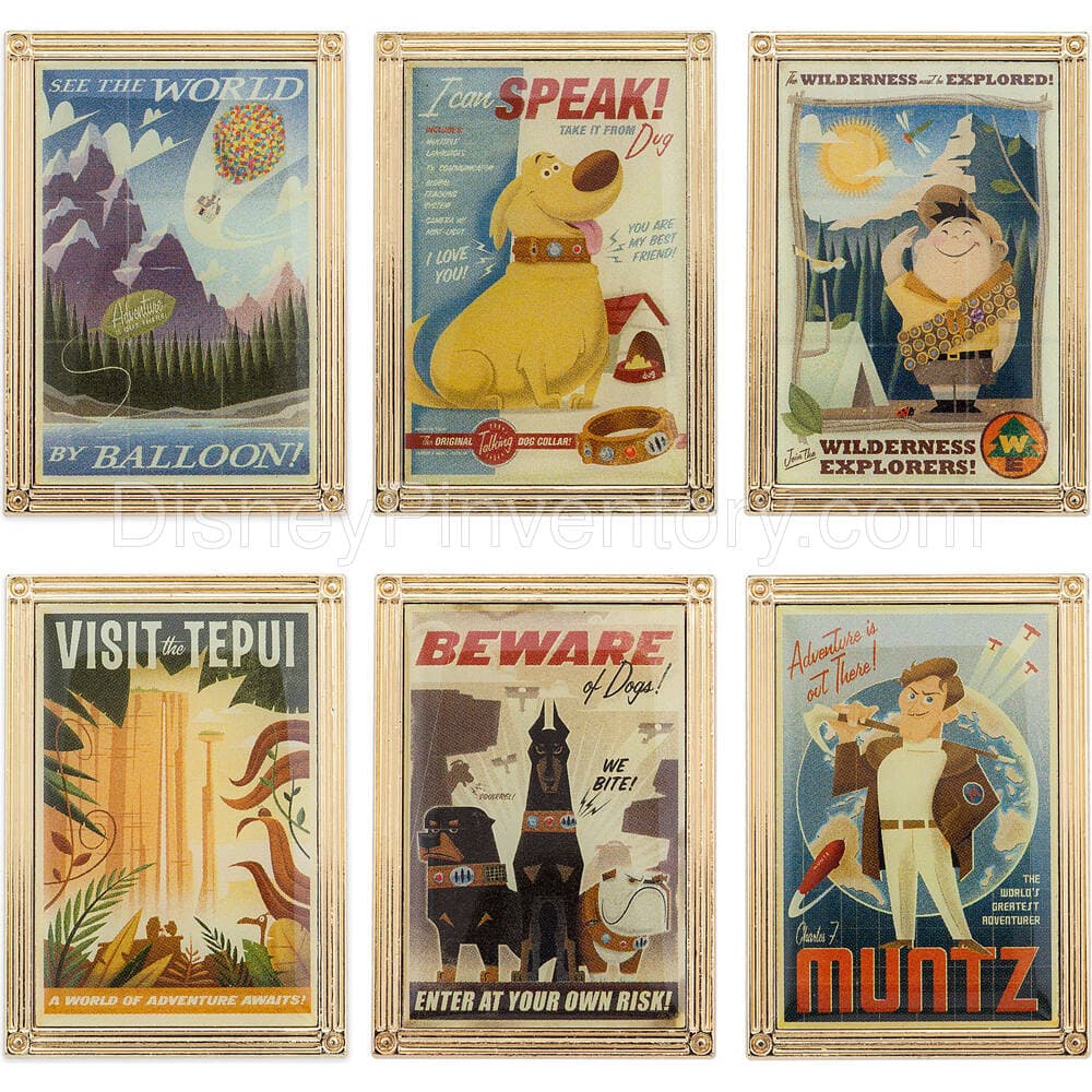 Up 10th Anniversary Pin Set - Pin 25034