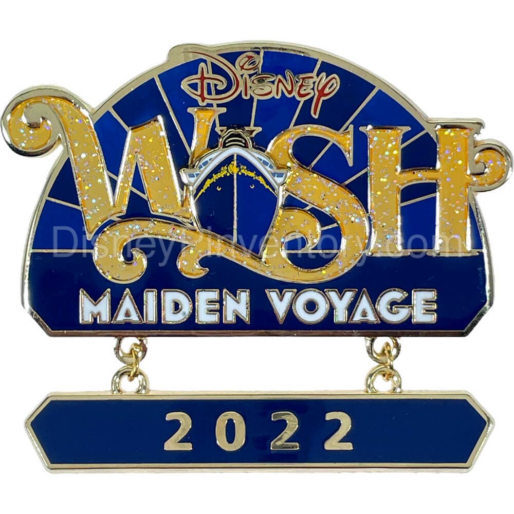 Disney Wish Maiden Voyage 2022 - Pin 25227