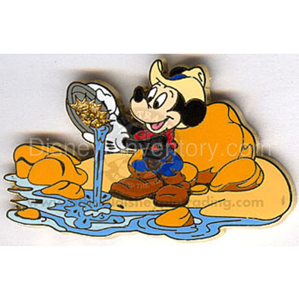 Chip & Dale's Wild Wild West Pin Adventure - Eureka! Mickey - RSP #5 - Pin 2526