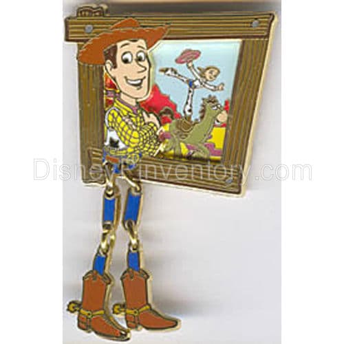 Chip & Dale's Wild Wild West Pin Adventure - Ride Like the Wind, Bullseye - RSP #22 - Pin 2541