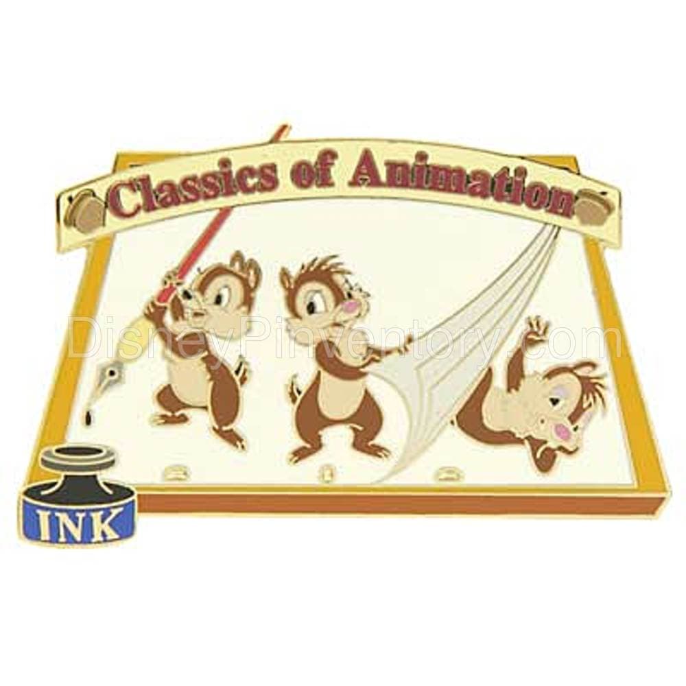 Disney Auctions P.I.N.S. - Classics of Animation - Chip & Dale - Pin 2554