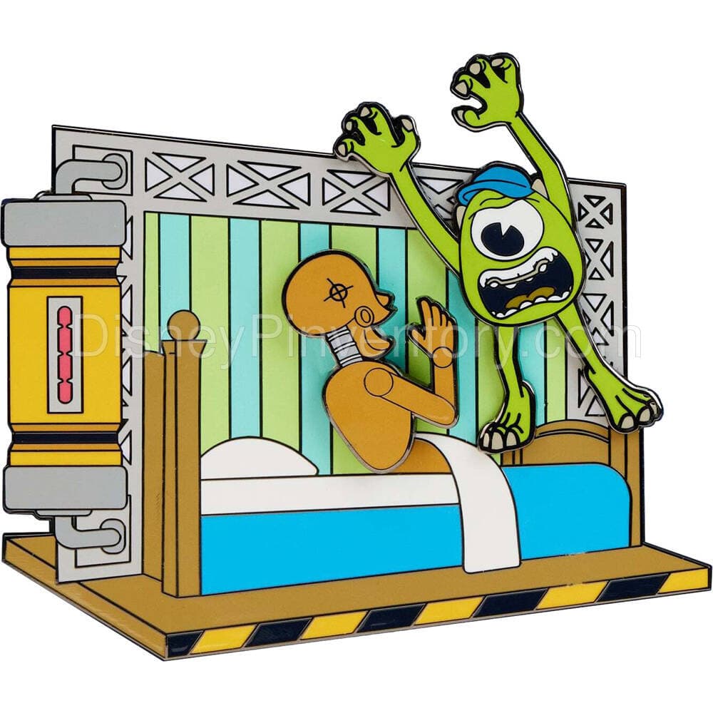 Monsters University Scare Games Sliding Pin - Pin 25548