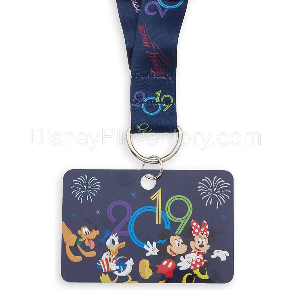 Disney Parks 2019 Mickey & Friends Pin Trading Starter Set - Lanyard Only - Pin 25669