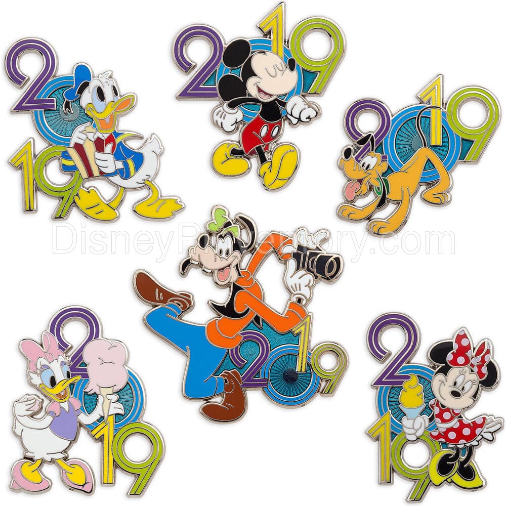 Mickey Mouse & Friends 2019 Booster Pin Set - Pin 25680