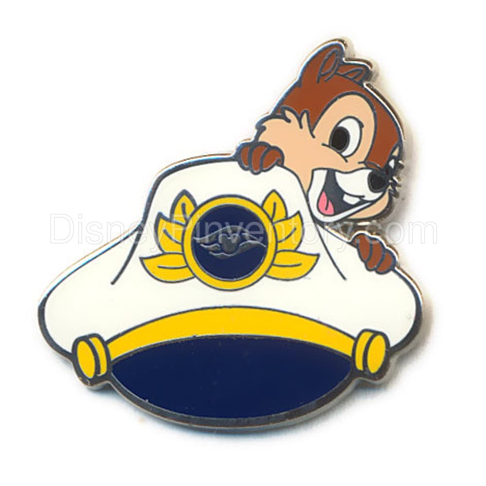 Disney Cruise Line Captain Hat Mystery Set - Chip Pin - Pin 25693