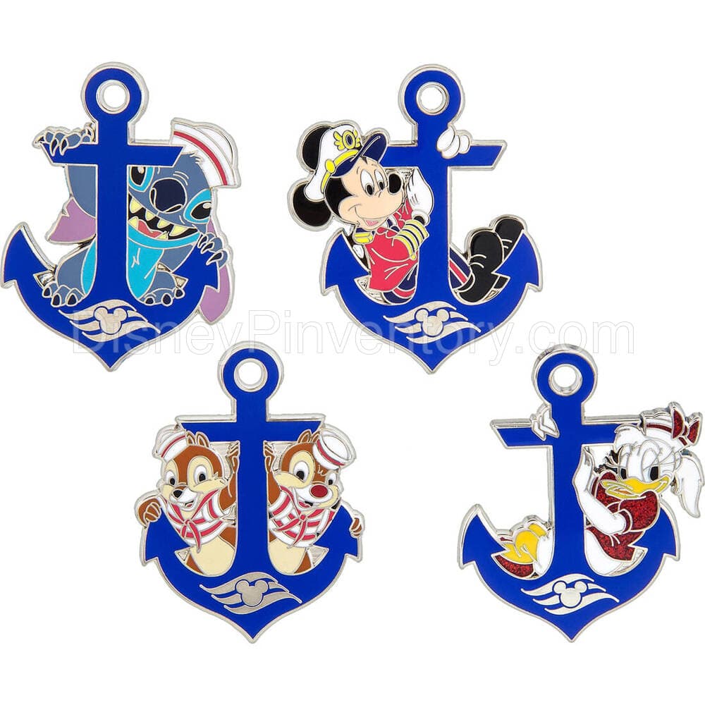 Disney Cruise Line Character Anchor Booster Set - Pin 25717