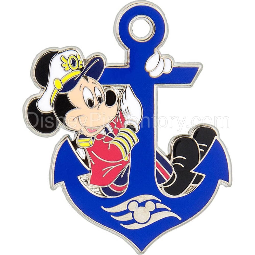 Disney Cruise Line Character Anchor Booster Set - Captain Mickey Pin - Pin 25720