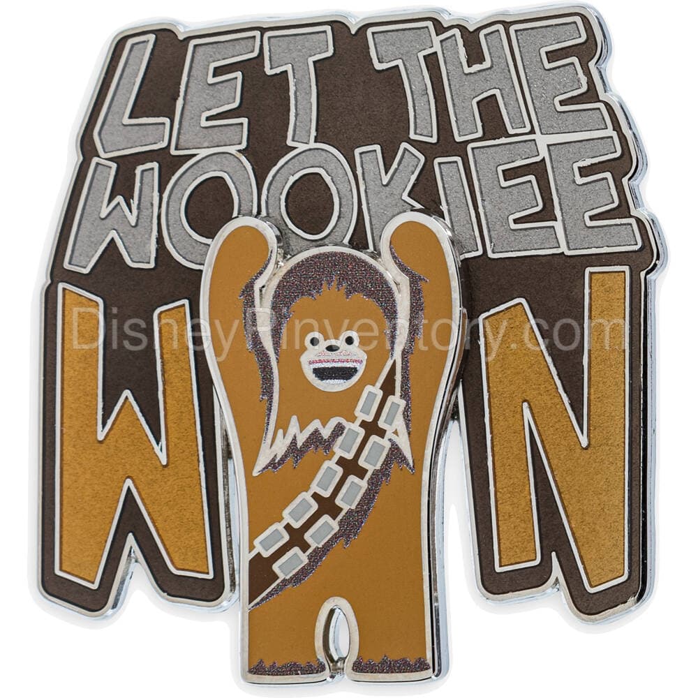 Chewbacca Meme Pin - Let the Wookiee Win - Star Wars - Pin 25874
