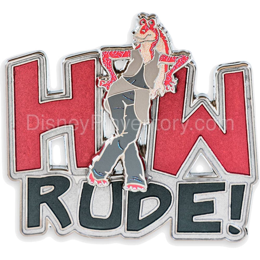 Jar Jar Binks Meme Pin - How Rude! - Star Wars - Pin 25876