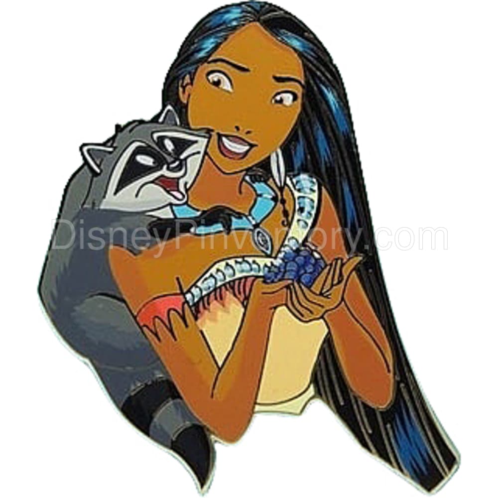 Pocahontas & Meeko Chaser - Princess & Friends - Artland UK - Pin 25957