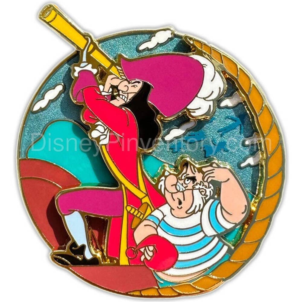 Peter Pan 70th Anniversary - Captain Hook & Mr. Smee - Pin 26022