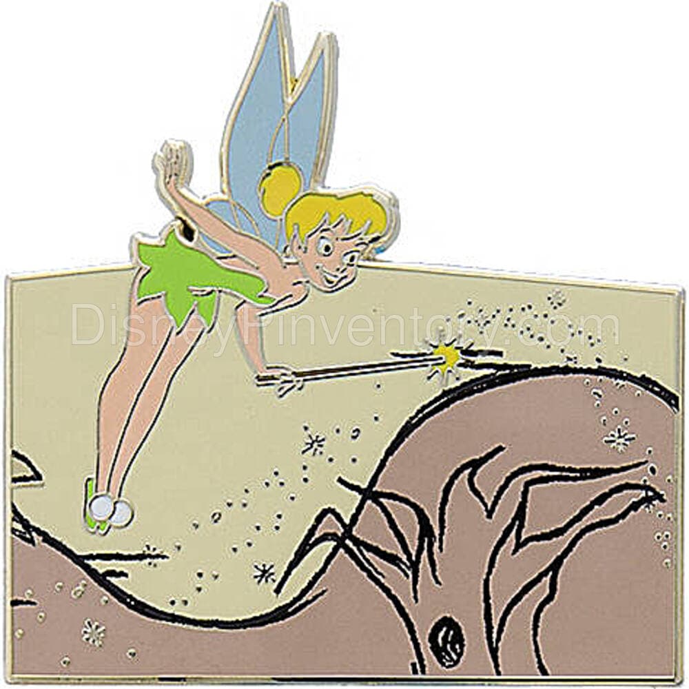 Peter Pan 65th Anniversary Collection - Neverland Map Mystery Set - Tinker Bell (Reveal) - Pin 26042