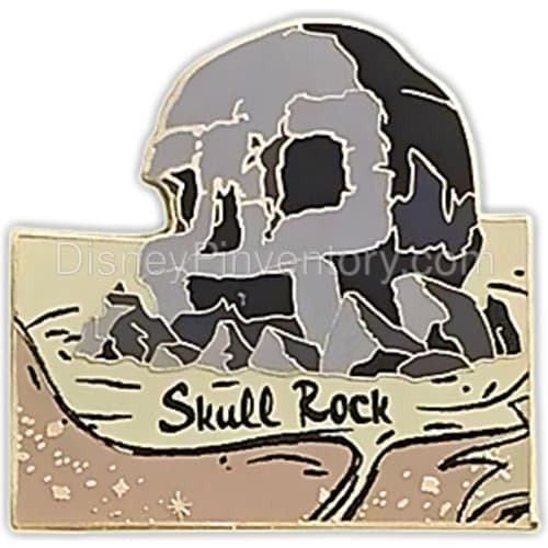 Peter Pan 65th Anniversary Collection - Neverland Map Mystery Set - Skull Rock (Conceal) - Pin 26043