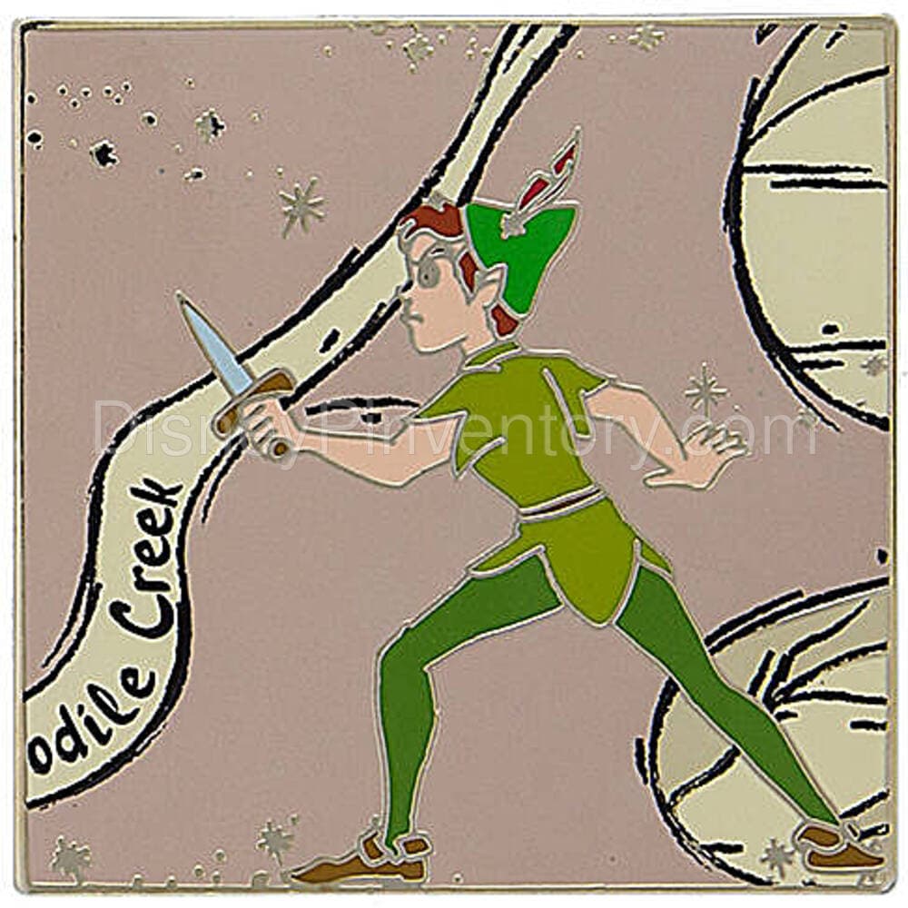 Peter Pan 65th Anniversary Collection - Neverland Map Mystery Set - Peter Pan (Reveal) - Pin 26047