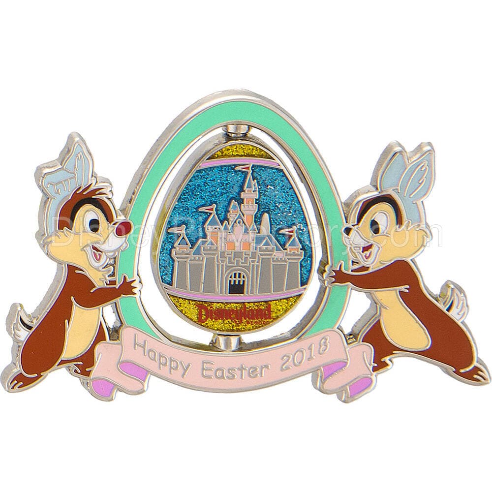Easter 2018 - Chip and Dale - Disneyland Resort - Pin 26158