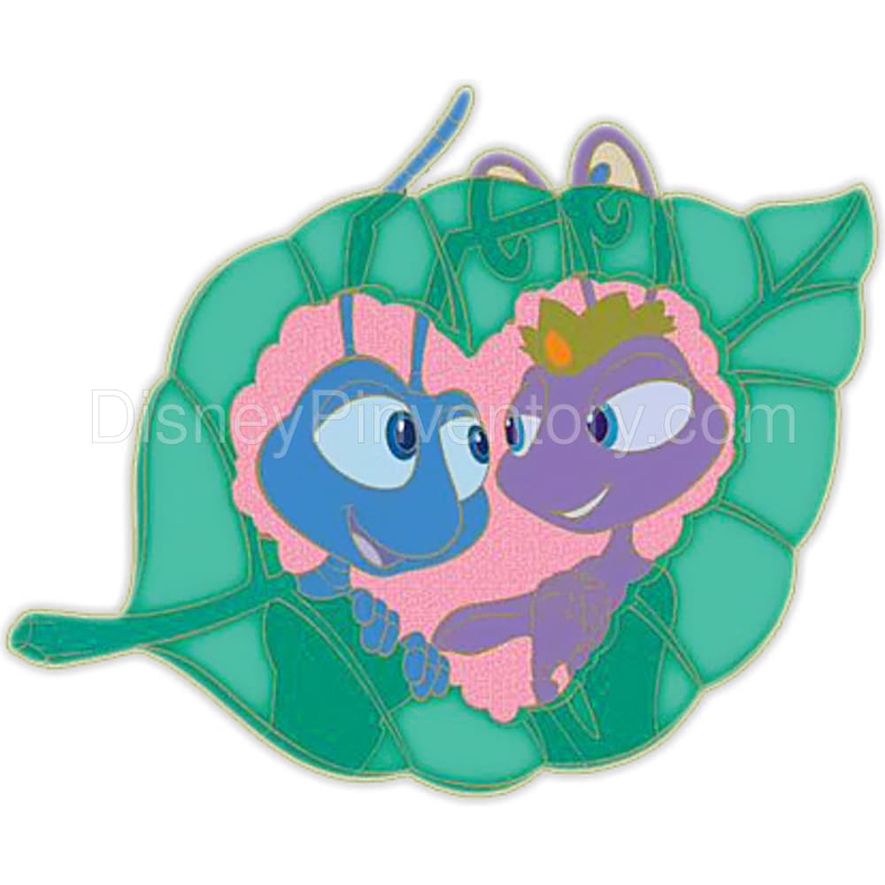 Flik & Princess Atta Leaf - Disney Employee Center - Pin 26235
