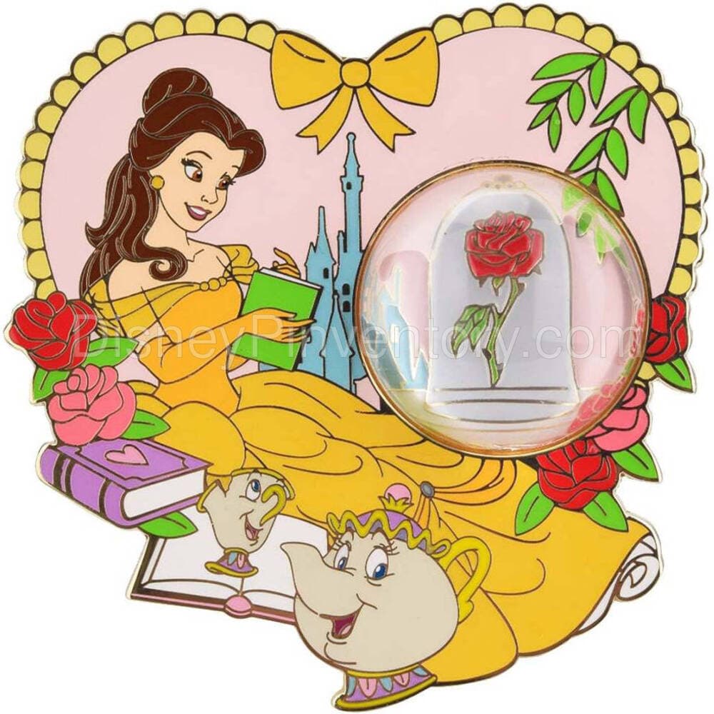Disney Snow Globe Series Beauty and the Beast Pin Set - Belle Pin Only - PALM Exclusive - Pin 26247