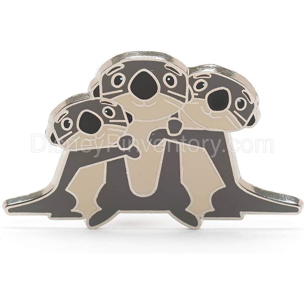 Finding Dory Pin Set - Trio of Otters Pin - Pin 26274