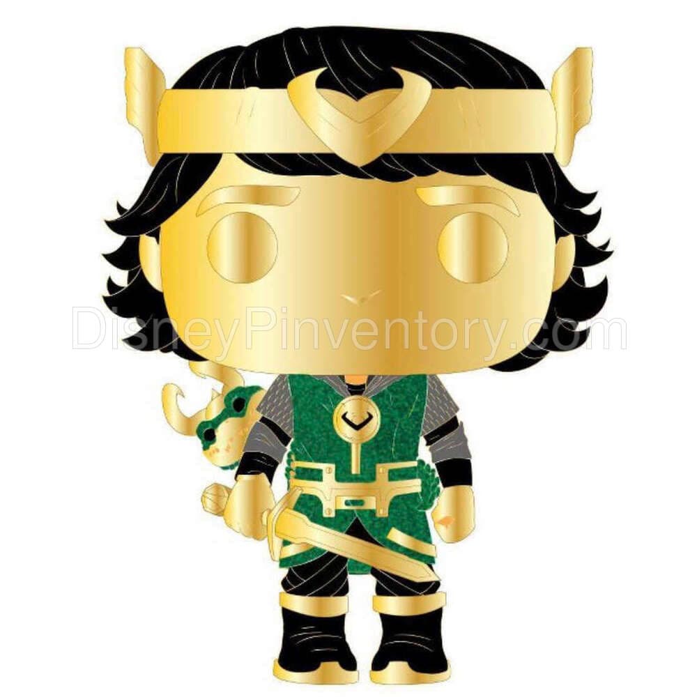 Funko Pop! Kid Loki Gold Chase Variant Pin - Target Exclusive - Pin 26277
