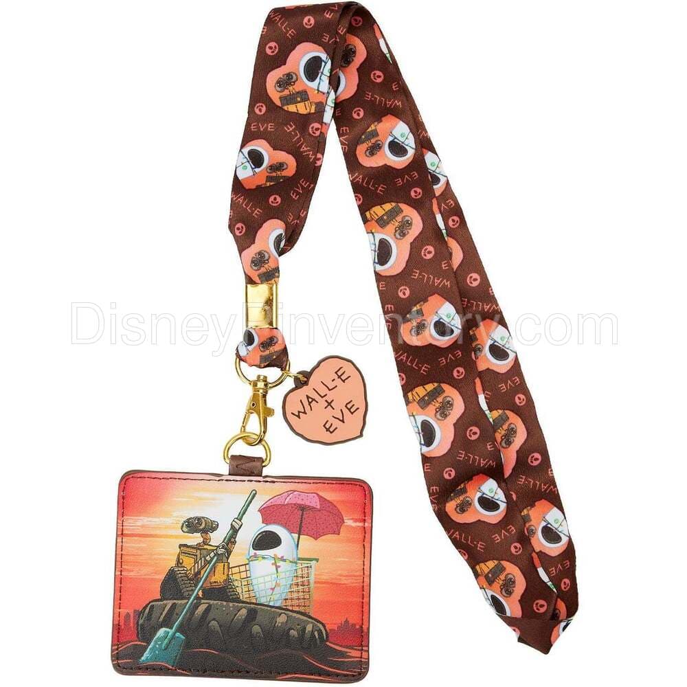 WALL-E Date Night Lanyard with Card Holder - Pin 26439