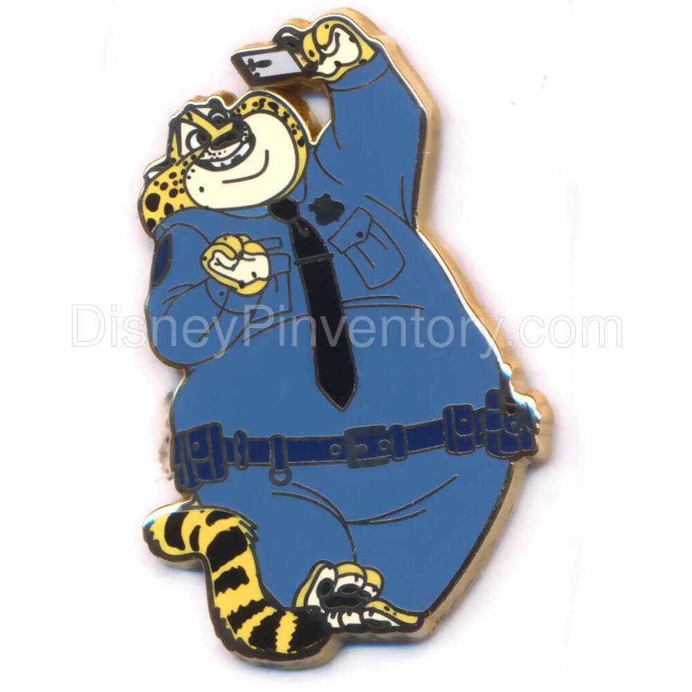 Zootopia Booster Pin Set - Officer Clawhauser Pin - Pin 26982